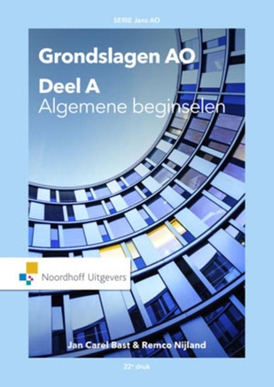 Afbeelding van Grondslagen AO A. Algemene beginselen