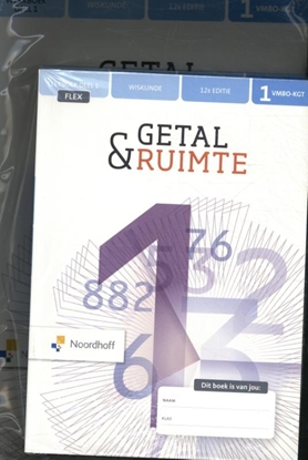 Afbeeldingen van Getal & Ruimte 12e ed vmbo-kgt 1 FLEX leerboek 1+2 + werkboek 1+2 (incl. rekenkatern)