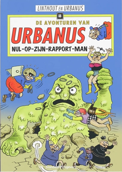 Afbeelding van De avonturen van Urbanus Nul-op-zijn-rapport-man