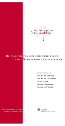 Afbeeldingen van Onderneming en recht De invloed van het Europese recht op het Nederlandse privaatrecht