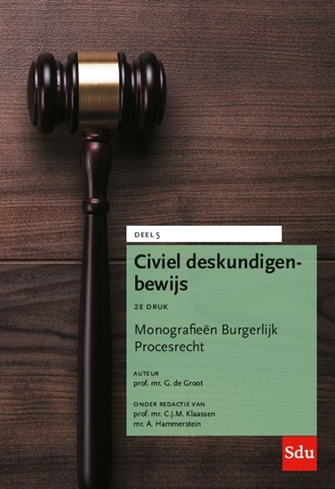 Afbeelding van Monografieen Burgerlijk Procesrecht Civiel deskundigenbewijs