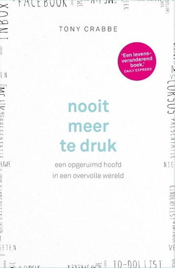 Afbeelding van Nooit meer te druk
