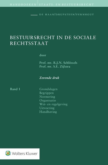 Afbeelding van Handboeken staats- en bestuursrecht Bestuursrecht in de sociale rechtsstaat