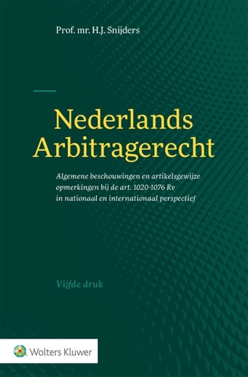 Afbeelding van Nederlands Arbitragerecht