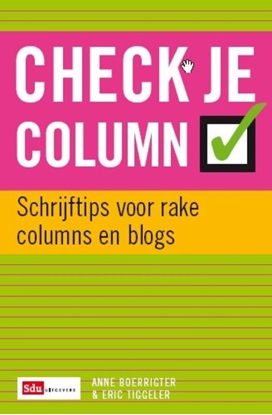 Afbeeldingen van Check je column