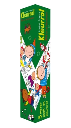 Afbeeldingen van Rik Kleurrol Rik en de Kerstman