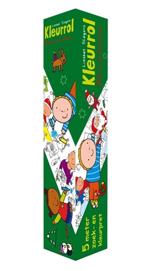 Afbeelding van Rik Kleurrol Rik en de Kerstman