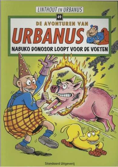 Afbeelding van De avonturen van Urbanus Nabuko Donosor loopt voor de voeten