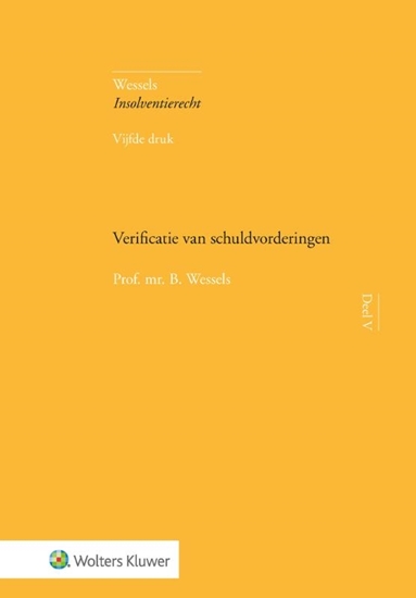 Afbeelding van Insolventierecht Verificatie van schuldvorderingen