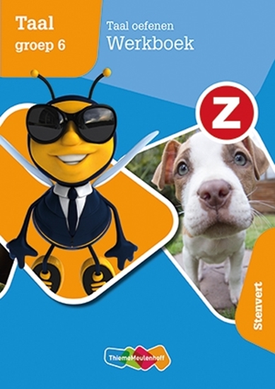 Afbeelding van Z-Taal groep 6 Taal oefenen Stenvert Werkboek