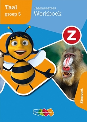 Afbeeldingen van Z-Taal groep 5 Taalmeesters Stenvert Werkboek