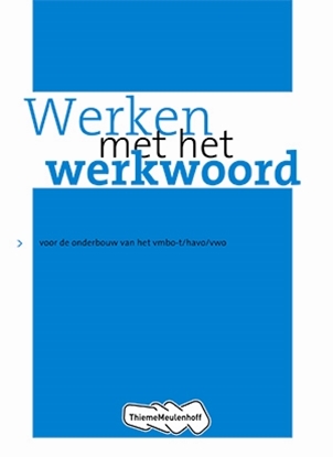Afbeeldingen van Werken met het werkwoord oefenboek