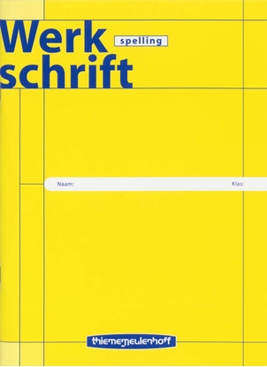 Afbeeldingen van Werkschriften Spelling
