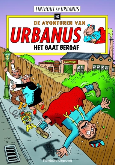 Afbeelding van De avonturen van Urbanus Urbanus in: Het gaat bergaf