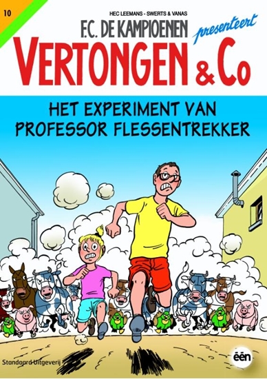 Afbeelding van Vertongen & Co Het experiment van professor Flessentrekker