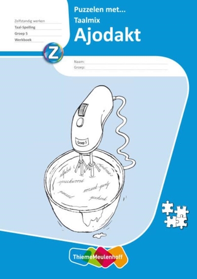 Afbeelding van Ajodakt taal Puzzelen met Taalmix (5ex) Groep 5 Werkboek