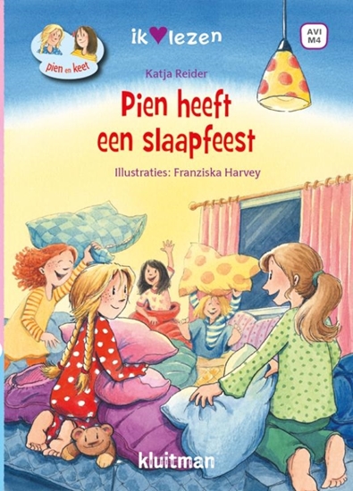 Afbeelding van Ik ♥ lezen Pien heeft een slaapfeest