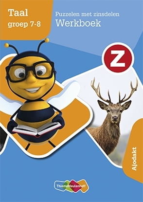 Afbeeldingen van Z-Taal groep 7-8 Puzzelen met zinsdelen Ajodakt Werkboek