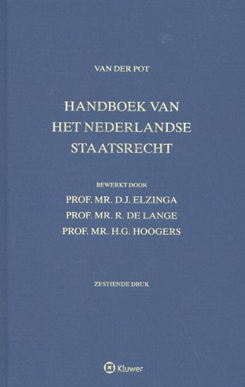 Afbeelding van Handboek van het Nederlandse staatsrecht, Van der Pot