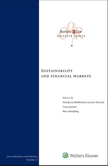Afbeelding van Sustainability and financial markets