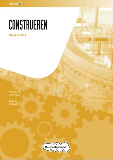 Afbeelding van Tr@nsfer-w Construeren Werkboek 1