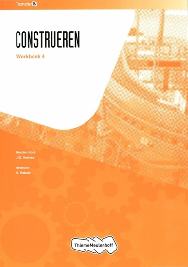 Afbeelding van Tr@nsfer-w Construeren Werkboek 4