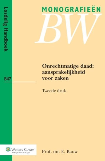 Afbeelding van Onrechtmatige daad: aansprakelijkheid voor zaken