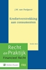 Afbeelding van Recht en praktijk financieel recht Kredietverstrekking aan consumenten