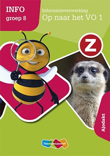 Afbeelding van Z-info Op naar het VO 1 Informatieverwerking Groep 8