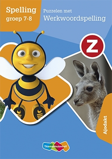 Afbeelding van Puzzelen met werkwoordspelling Groep 7/8 Werkboek