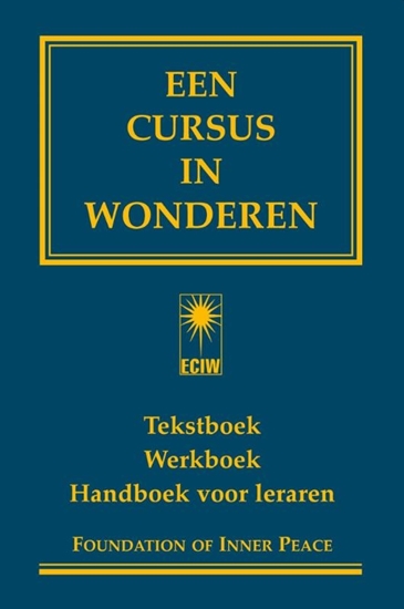 Afbeelding van Een cursus in wonderen Een cursus in wonderen