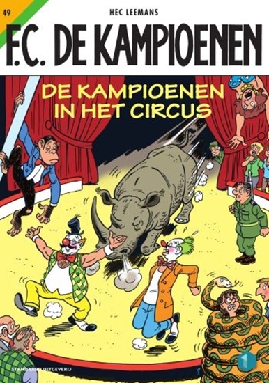 Afbeelding van F.C. De Kampioenen De kampioenen in het circus