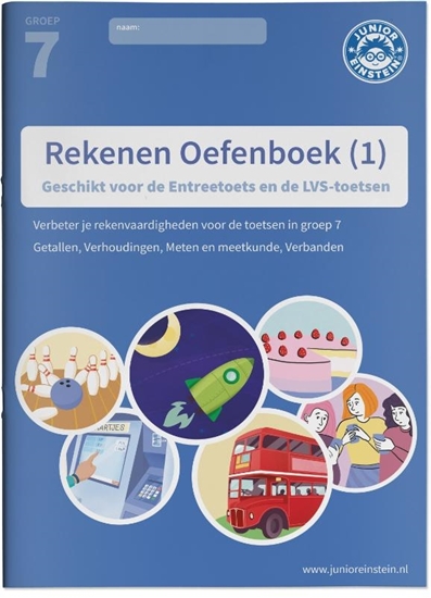 Afbeelding van Rekenen Oefenboek 1 groep 7