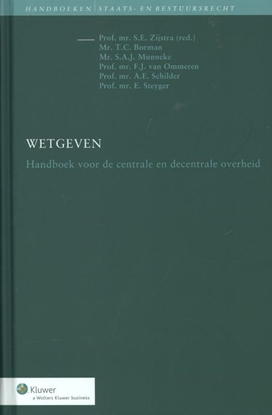 Afbeeldingen van Handboeken staats- en bestuursrecht Wetgeven