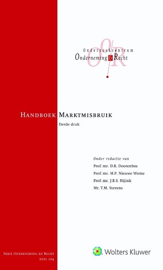 Afbeelding van Handboek Marktmisbruik