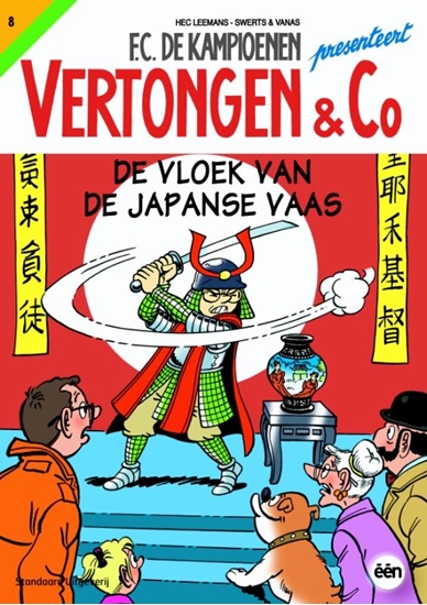 Afbeelding van Vertongen & Co De vloek van de Japanse vaas