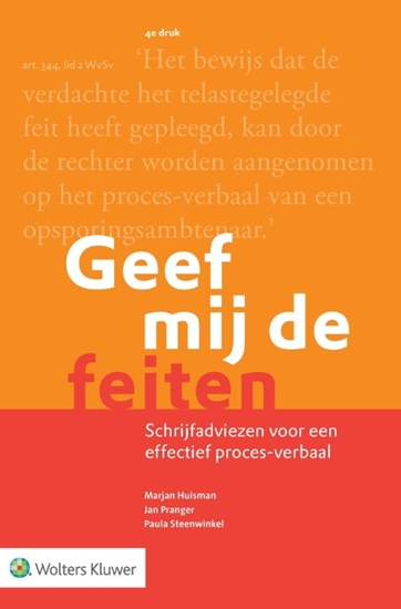 Afbeelding van Geef mij de feiten