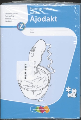 Afbeeldingen van Ajodakt Puzzelen met Taalmix 5x Gr 7 Werkboek