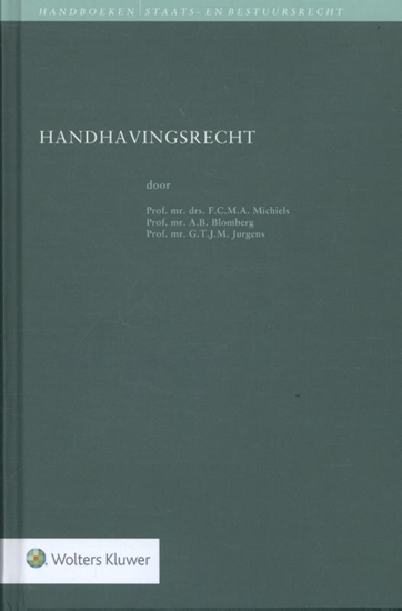 Afbeelding van Handboeken staats- en bestuursrecht Handhavingsrecht