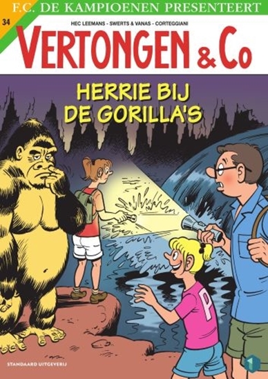 Afbeelding van Vertongen en C° Herrie bij de gorilla's