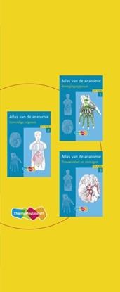 Afbeeldingen van Atlas van de anatomie set van delen 1,2 en 3