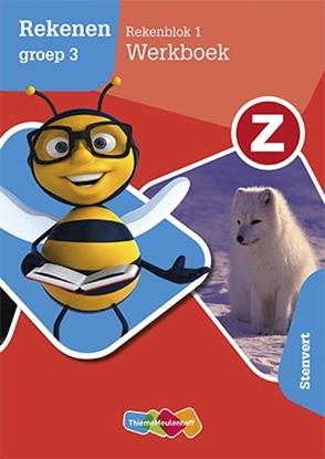 Afbeeldingen van Z-Rekenen Rekenblok 1 vertrouwd groep 3 Werkboek