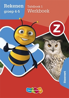 Afbeeldingen van Mijn tafelboek Z-Rekenen groep 4-5 deel 1 Werkboek