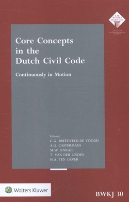 Afbeeldingen van Core concepts in the Dutch civil code