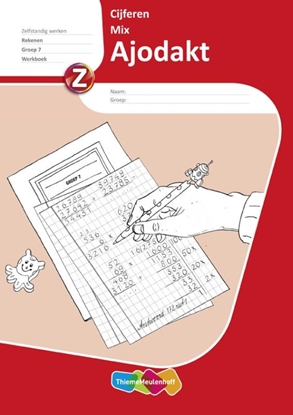 Afbeeldingen van Ajodakt Rekenen Cijferen Mix 5 ex Groep 7 Werkboek