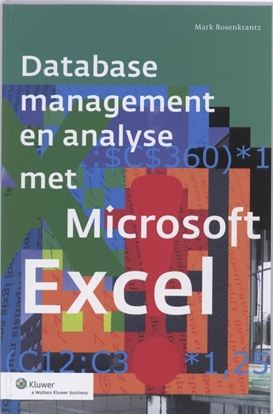 Afbeeldingen van Database management en analyses met Microsoft Excel