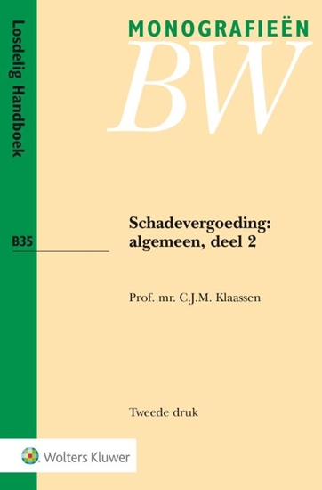 Afbeelding van Monografieen BW Schadevergoeding: algemeen Algemeen 2