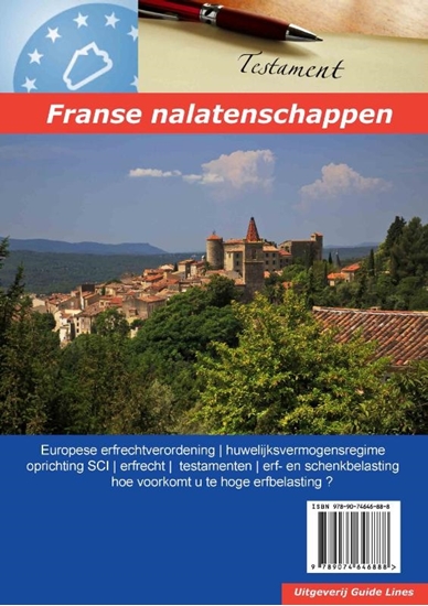 Afbeelding van Nalatenschappen Franse nalatenschappen