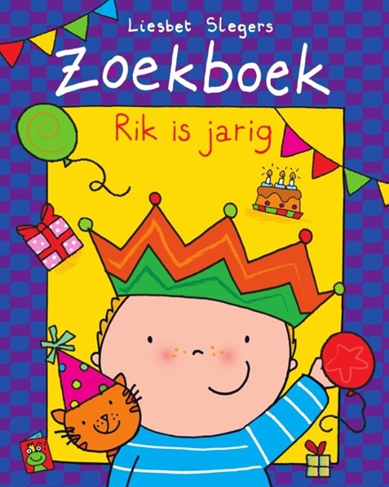 Afbeelding van Rik Zoekboek Rik is jarig
