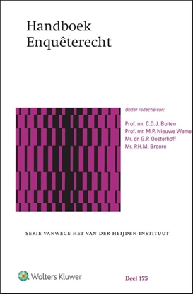 Afbeeldingen van Handboek Enquêterecht